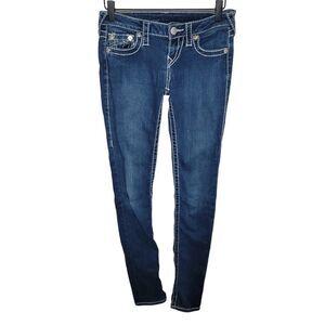 True Religion Skinny Big T denim jeans size 26